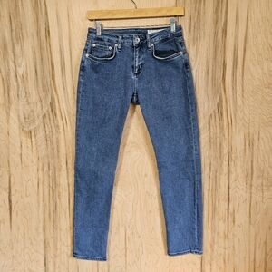 Rag & Bone Dre Low Rise Boyfriend Jeans Womens Sz 26 Cotton Blend